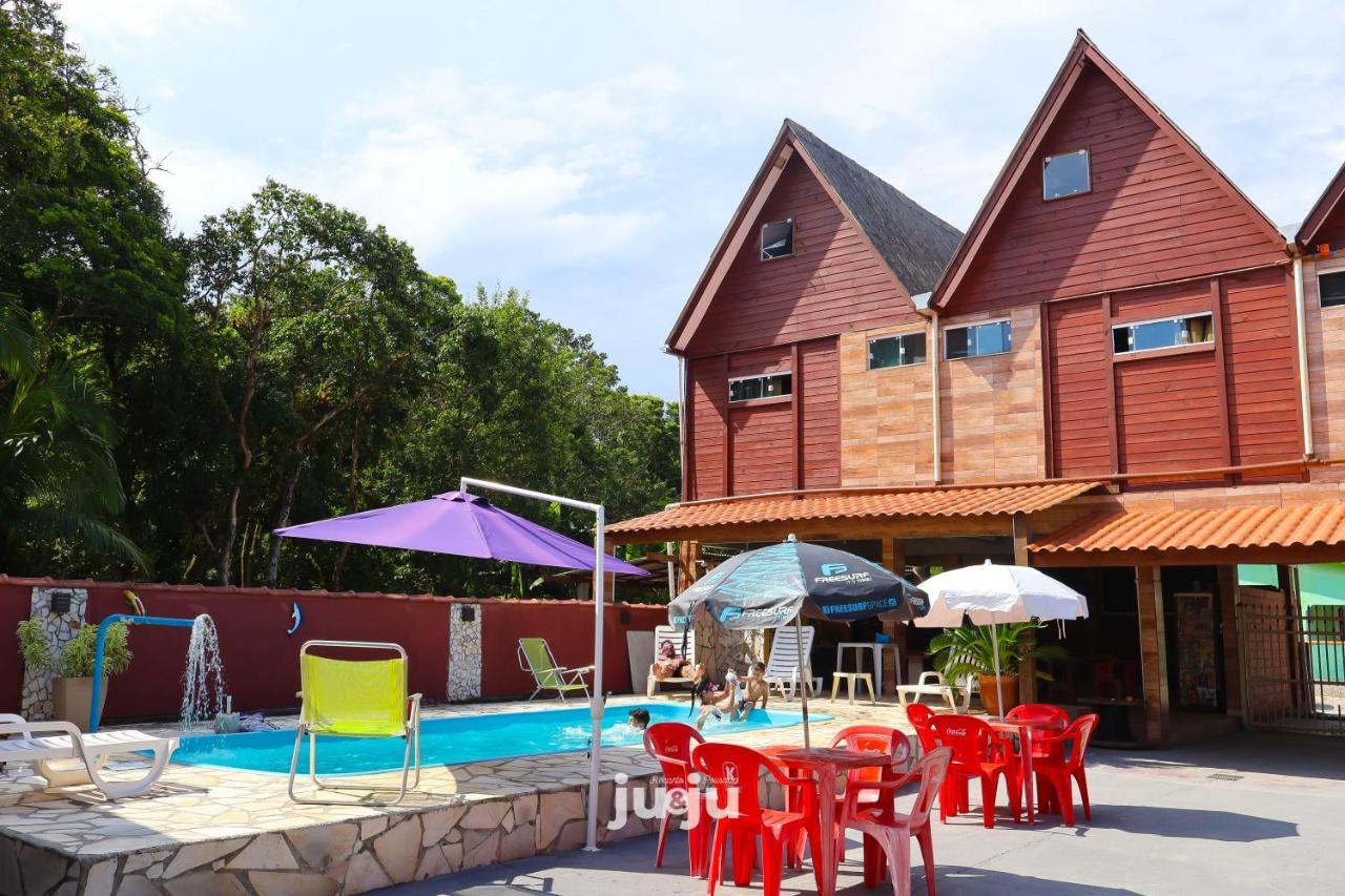 Recanto Pousada Ju&Ju Com Piscina Compartilhada Pontal do Paraná Exterior photo
